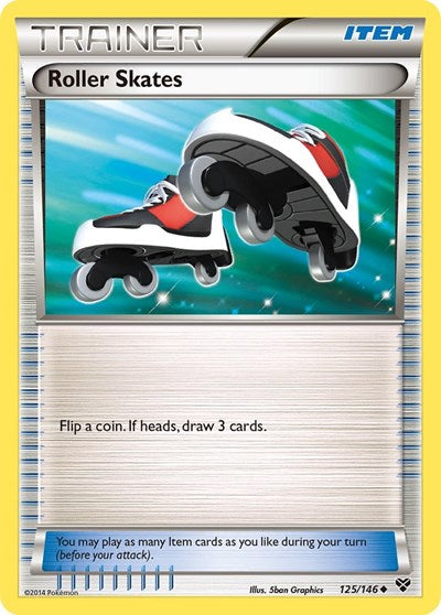 Roller Skates (XY Base Set) Medium Play