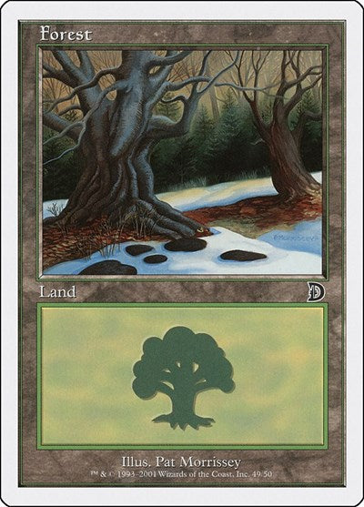 Forest (49) (Promos: Deckmasters Garfield vs Finkel) Medium Play