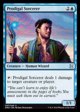 Prodigal Sorcerer (Eternal Masters) Light Play