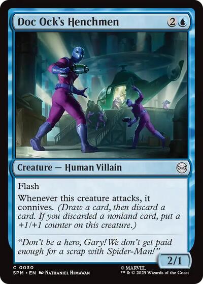 Doc Ock's Henchmen (Marvel's Spider-Man) Light Play Foil