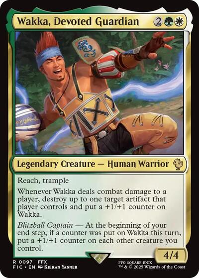 Wakka, Devoted Guardian (Commander: FINAL FANTASY) Light Play