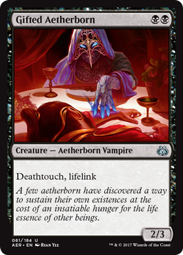 Gifted Aetherborn (Aether Revolt) Light Play
