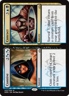 Connive Concoct (Guilds of Ravnica) Light Play