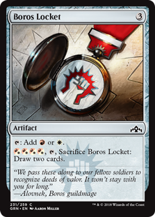 Boros Locket (Guilds of Ravnica) Light Play Foil