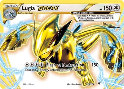 Lugia BREAK (XY - Fates Collide) Light Play Holofoil