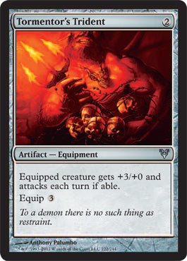 Tormentor's Trident (Avacyn Restored) Medium Play