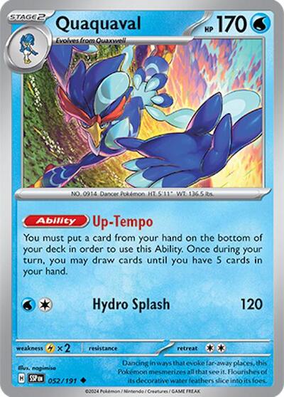 Quaquaval (SV08: Surging Sparks) Light Play