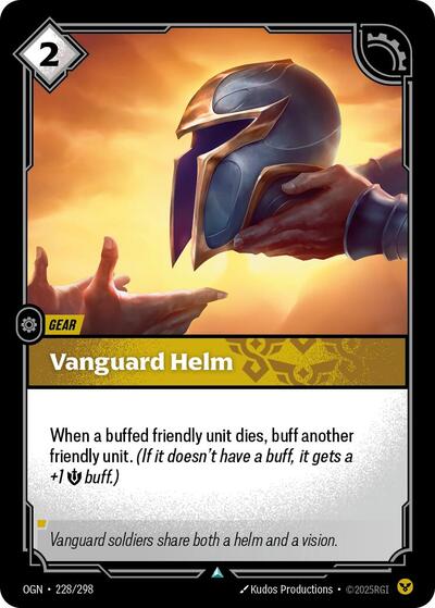Vanguard Helm (Origins) Light Play Foil