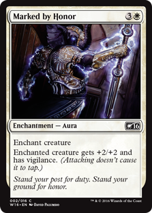 Marked by Honor (Welcome Deck 2016) Light Play