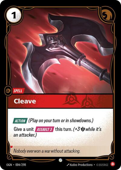 Cleave (Origins) Light Play Foil
