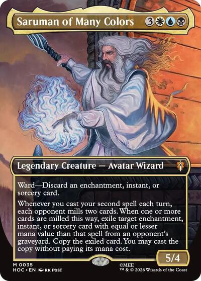Saruman of Many Colors (Borderless) (The Hobbit: Eternal-Legal) Light Play