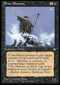 Brine Shaman (Ice Age) Light Play