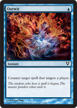 Outwit (Avacyn Restored) Damaged / Poor