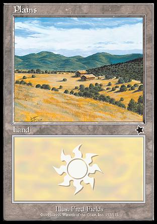 Plains (157) (Starter 1999) Medium Play