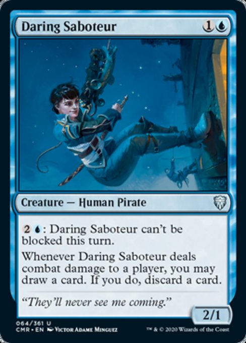 Daring Saboteur (Commander Legends) Light Play