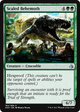 Scaled Behemoth (Amonkhet) Light Play