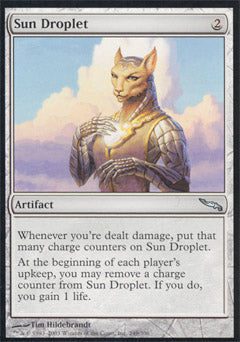 Sun Droplet (Mirrodin) Heavy Play