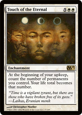 Touch of the Eternal (Magic 2013 Core Set) Heavy Play