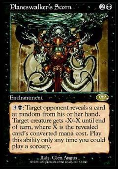 Planeswalker's Scorn (Planeshift) Light Play