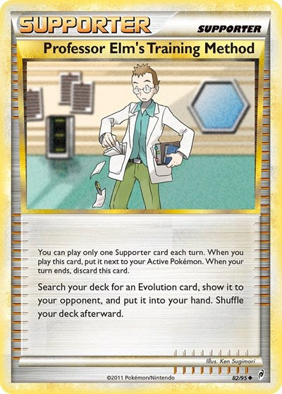 Professor Elm's Training Method (Call of Legends) Heavy Play