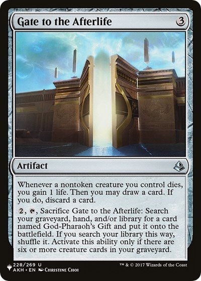 Gate to the Afterlife (The List) Light Play