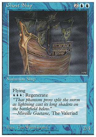 Ghost Ship (4th Edition) Light Play