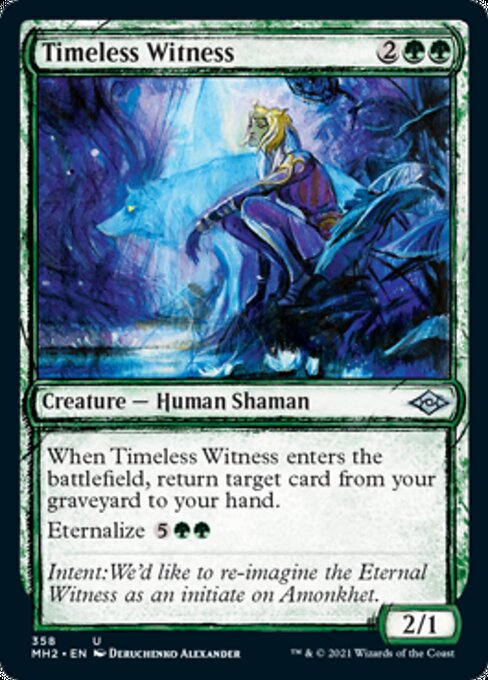 Timeless Witness (Showcase) (Modern Horizons 2) Light Play Foil