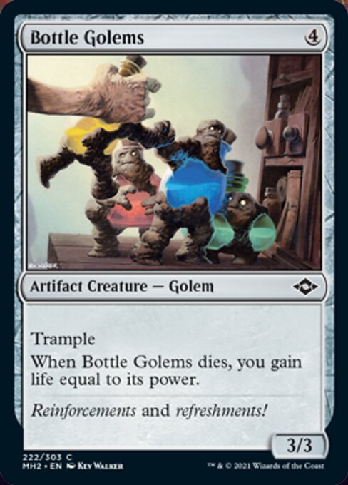 Bottle Golems (Modern Horizons 2) Light Play
