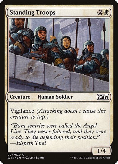 Standing Troops (Welcome Deck 2017) Medium Play