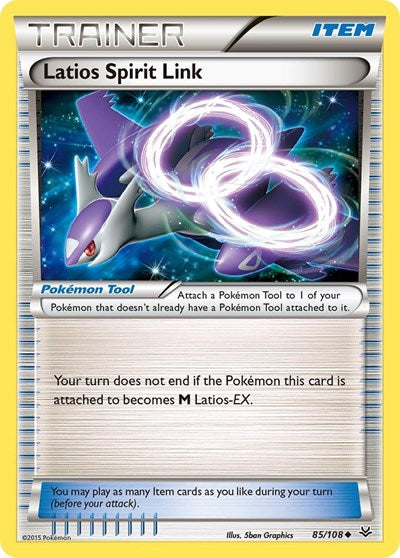 Latios Spirit Link (XY Roaring Skies) Medium Play
