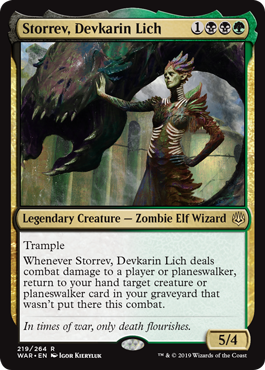 Storrev, Devkarin Lich (War of the Spark) Light Play