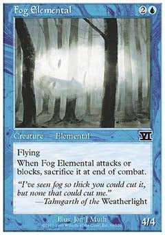 Fog Elemental (Classic 6th Edition) Light Play