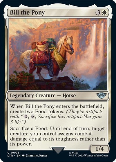Bill the Pony (Universes Beyond: The Lord of the Rings: Tales of Middle-earth) Light Play