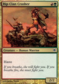 Rip-Clan Crasher (Shards of Alara) Light Play