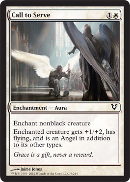 Call to Serve (Avacyn Restored) Medium Play