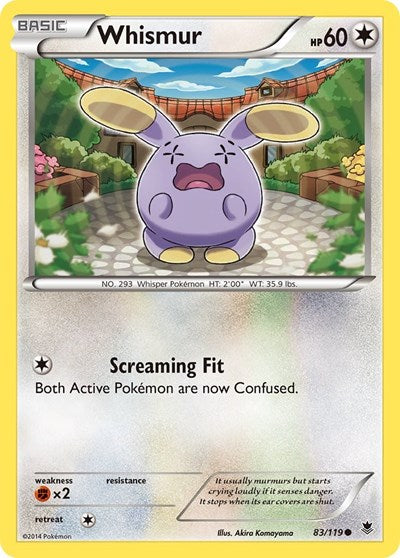 Whismur (XY - Phantom Forces) Medium Play