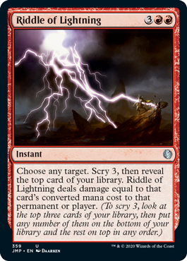 Riddle of Lightning (Jumpstart) Light Play