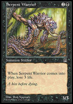 Serpent Warrior (Stronghold) Medium Play