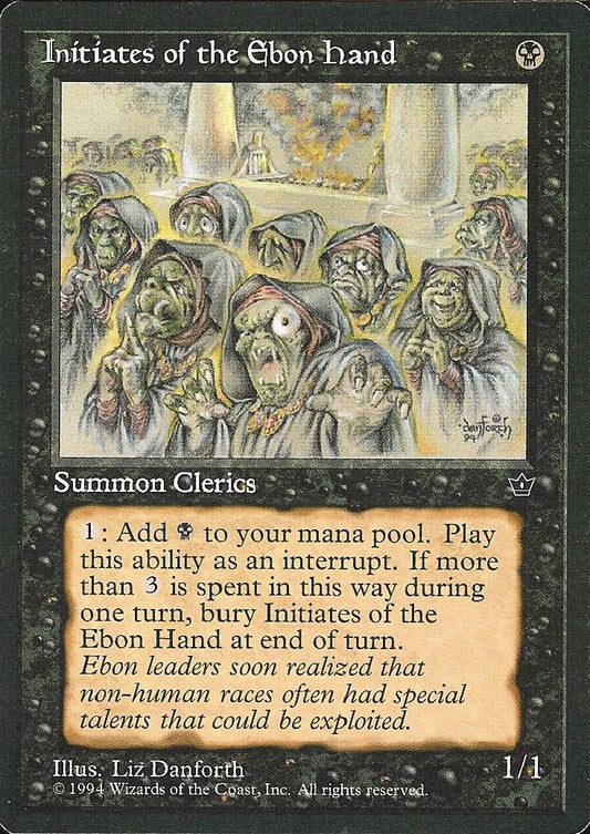 Initiates of the Ebon Hand (Danforth) (Fallen Empires) Heavy Play