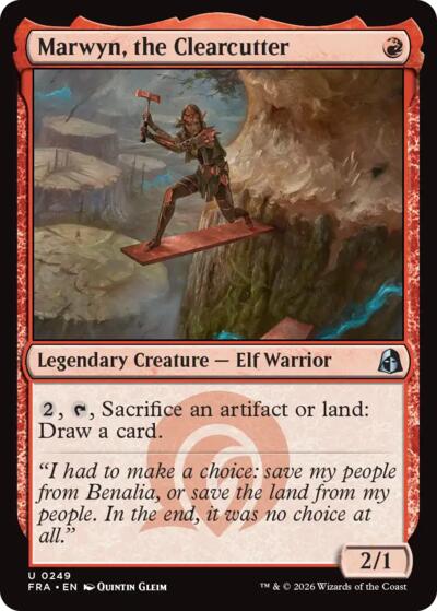 Marwyn, the Clearcutter (Reality Fracture) Light Play
