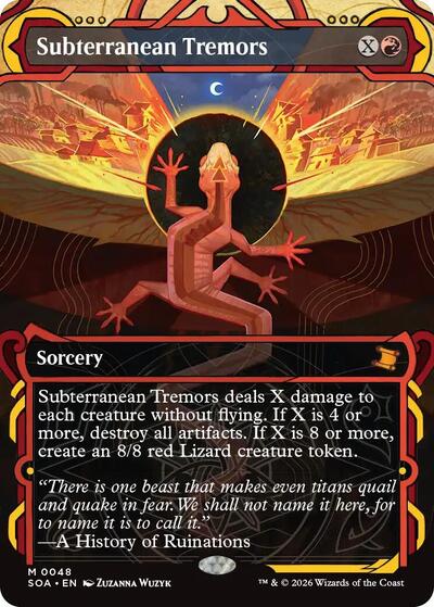 Subterranean Tremors (Secrets of Strixhaven: Mystical Archive) Light Play