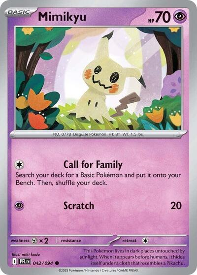 Mimikyu (ME02: Phantasmal Flames) Light Play