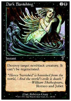 Dark Banishing (7th Edition) Light Play