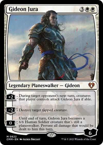 Gideon Jura (Commander Masters) Light Play