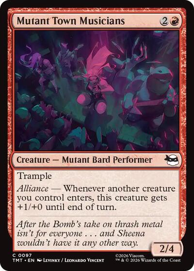 Mutant Town Musicians (Teenage Mutant Ninja Turtles) Light Play
