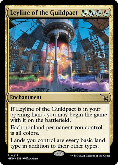 Leyline of the Guildpact (Promo Pack: Murders at Karlov Manor) Light Play