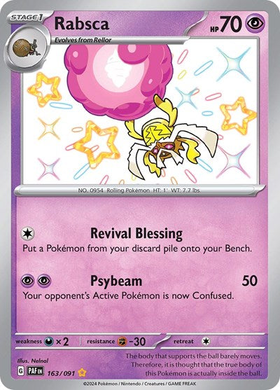 Rabsca (SV: Paldean Fates) Light Play Holofoil
