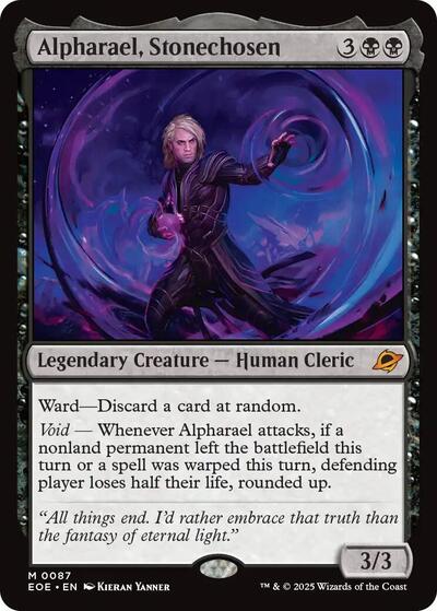 Alpharael, Stonechosen (Edge of Eternities) Light Play