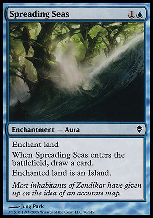 Spreading Seas (Zendikar) Near Mint