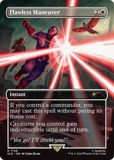 Flawless Maneuver (Rainbow Foil) (Secret Lair) Light Play Foil